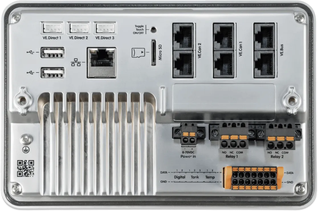 SINES - Victron Energy - Ekrano GX connections